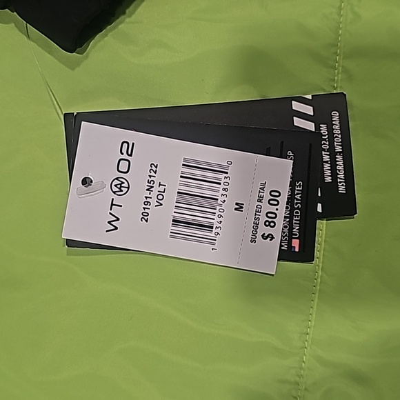 Rare Nasa wind breaker pull over  jacket #volt size medium - Picture 4 of 13